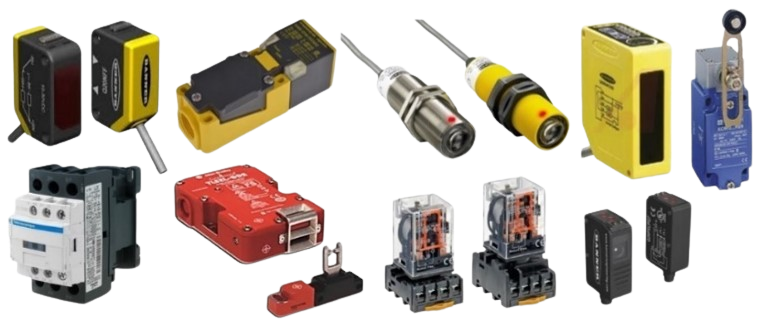 (1) PNEUMATICS Brands: (FESTO, COAP, SMC, NORGREN, BOSCH, AIRTAC) (2) HYDRAULICS Brands: (ATOS, WANDFLUH, BOSCH, VICKERS) (3) CONTROL VALVES Brands: (BUROCCO, AIRTORQUE) (4) PRESSURE & TEMPERATURE MEASUREMENTS Brands: (WIKA & UNITHERM) (5) SENSORS & ELECTRICALS Brands: (PEPPEREL + FUCHS, SICK, IFM, INFRA TURCK, BANNER, LENZE, GEFRAN, ENDRESS + HAUSER, SIEMENS), (6) FLUID SYSTEM COMPONENTS Brands: (SWAGELOK